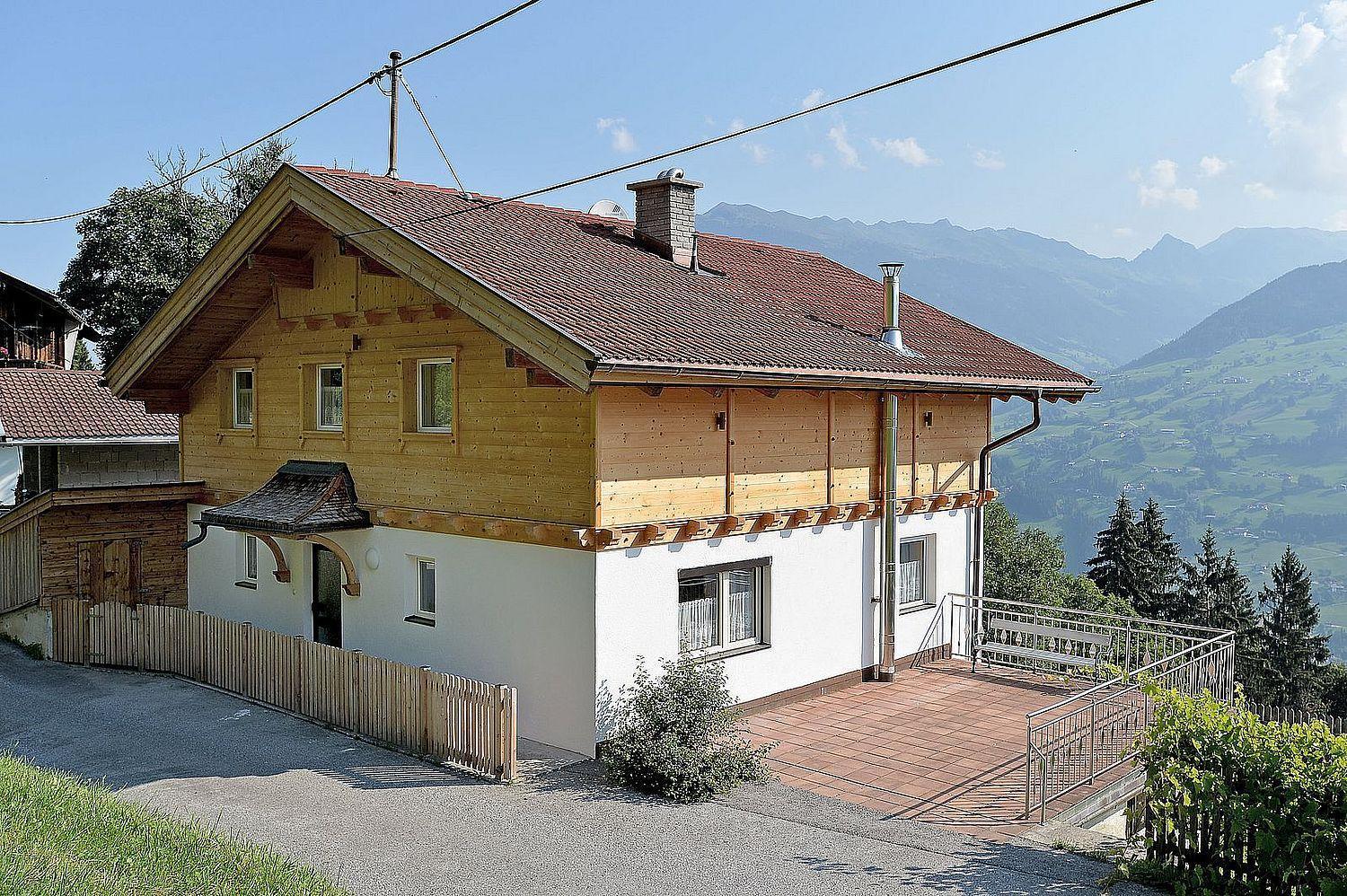 Bergchalet Emberg Mit Sauna Aschau Im Zillertal Exterior photo